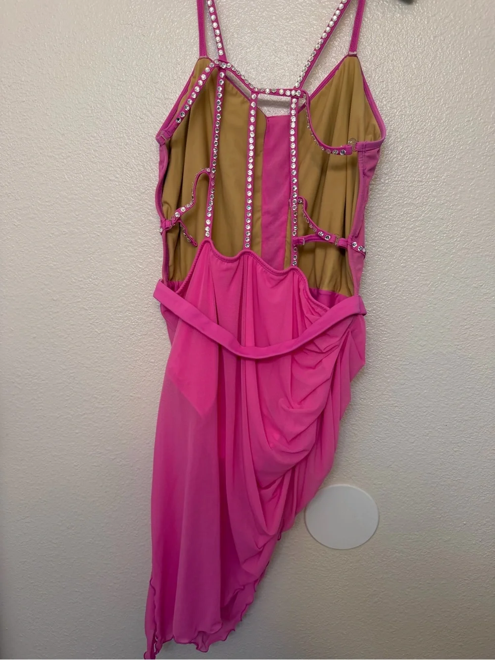 Tenth House solo 2 Die 4 Dance costume pink contemporary EXPOSURE TD24441 XXLA